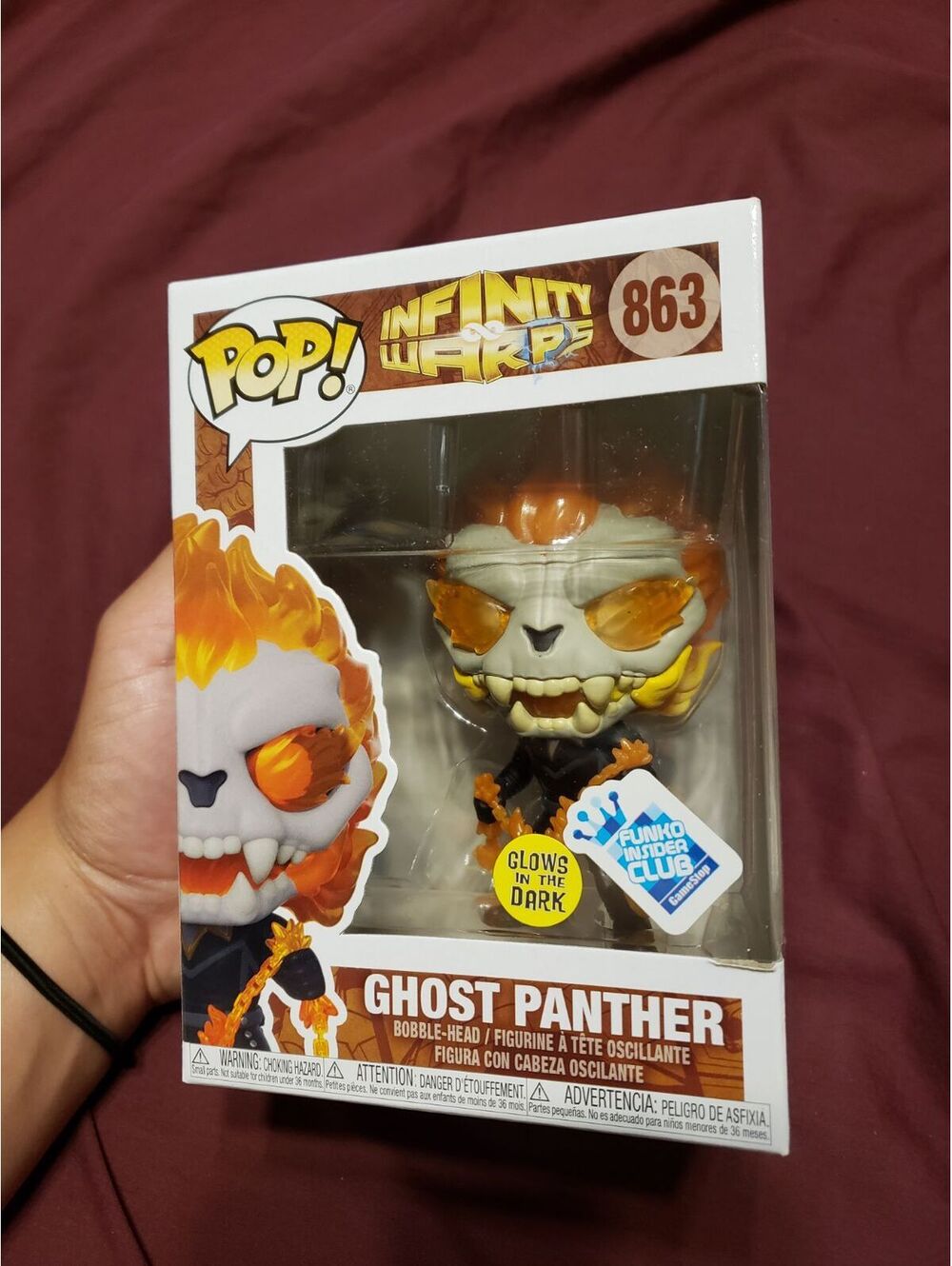 Funko Pop ghost panther glow in the dark